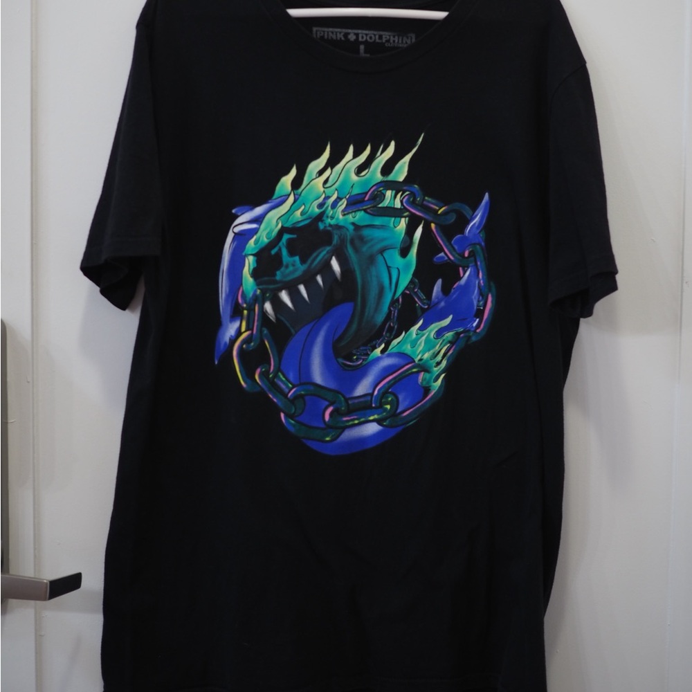 Pink Dolphin graphic tee